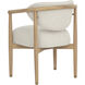 Sigrid Light Oak / Monument Oatmeal Dining Armchair